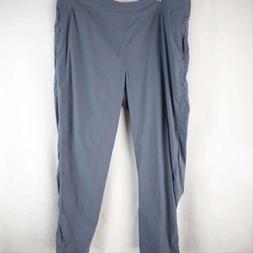 Mountain Hardwear Dynama Pants Size XL Grey Hiking Stretch